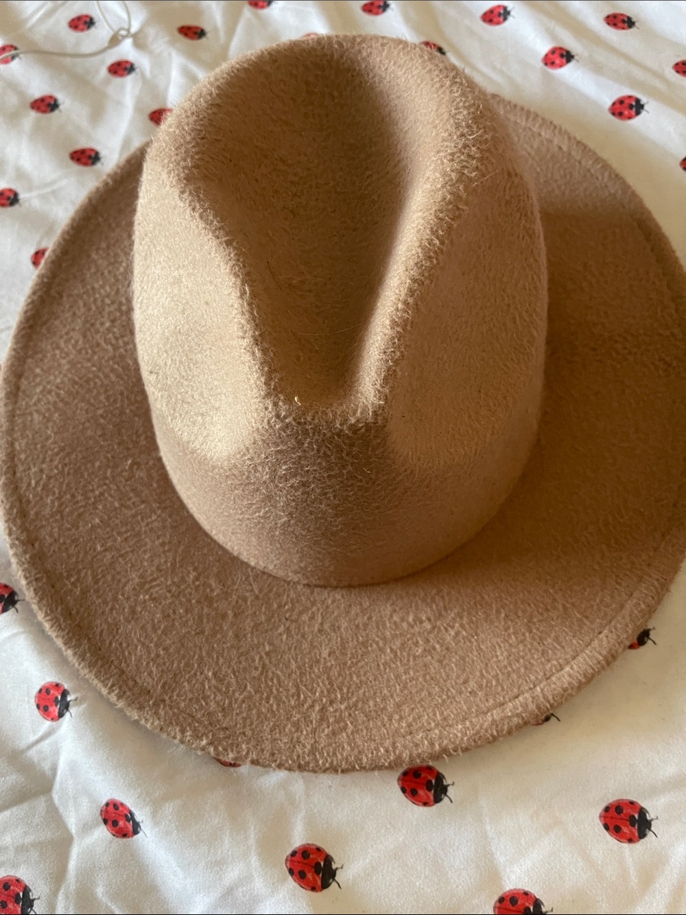 Fedora one pink and one tan - Picture 3 of 6
